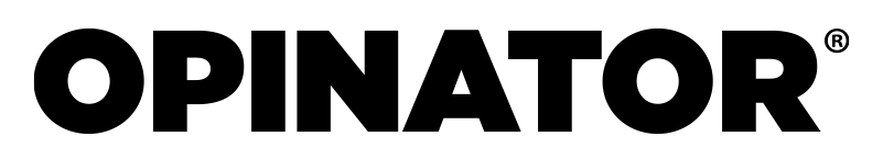 Logo OPINATOR color negro